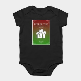 House Tips Green Baby Bodysuit